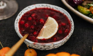 Homemade cranberry sauce recipe