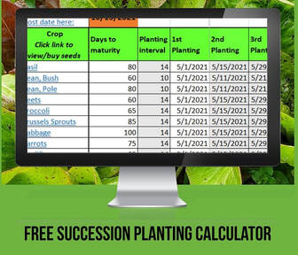 Free succession planting calculator